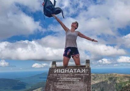 Alex Brueckner on Appalachian Trail